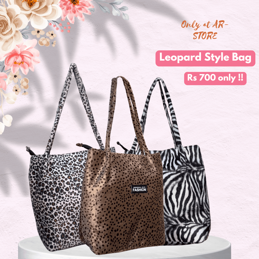 Leopard Style Hand Bag